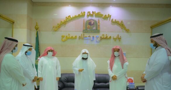 الرئيس العام يؤكد على ضرورة تقديم الخدمات التقنية المتكاملة للمستفيدين خلال جولته التفقدية لإدارة المستفيدين بالوكالة.